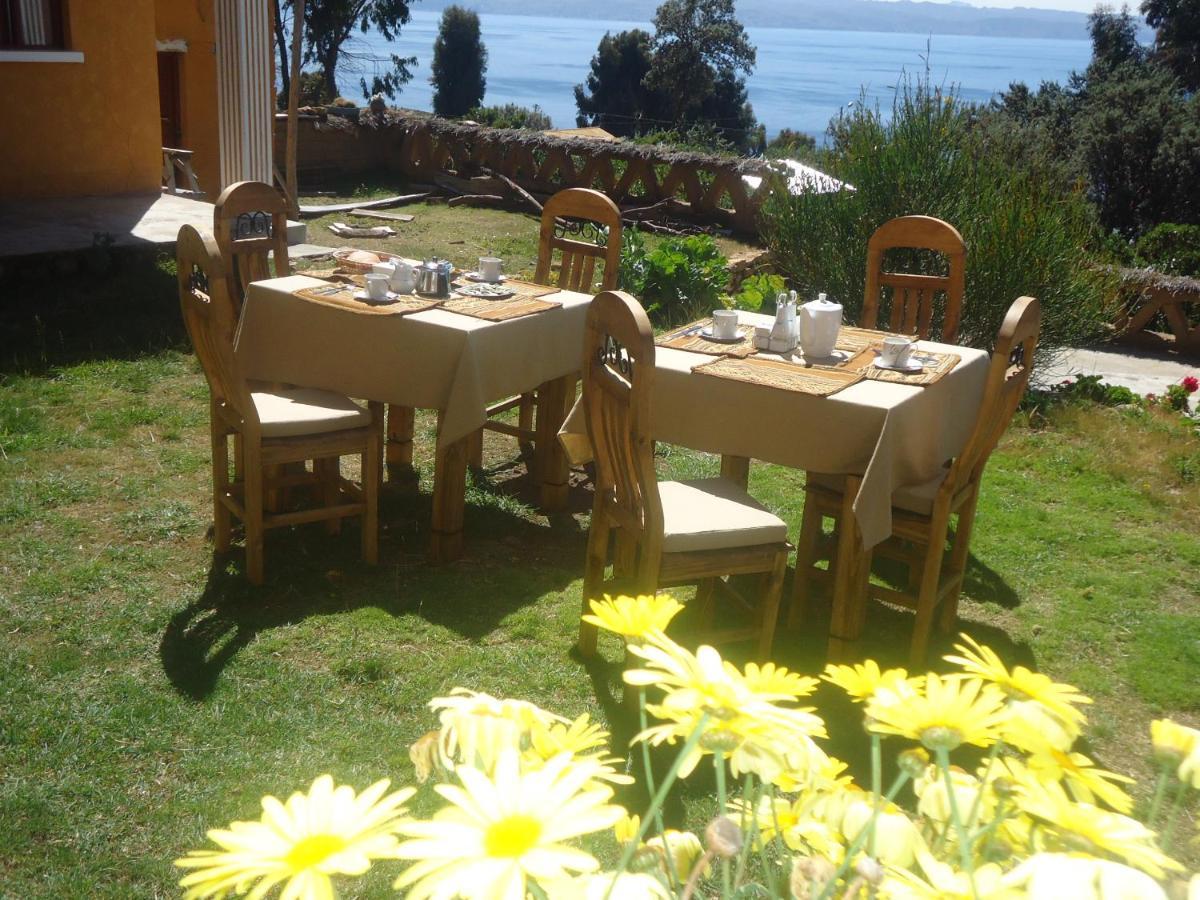 Hostal Del Sol Isla Del Sol Luaran gambar